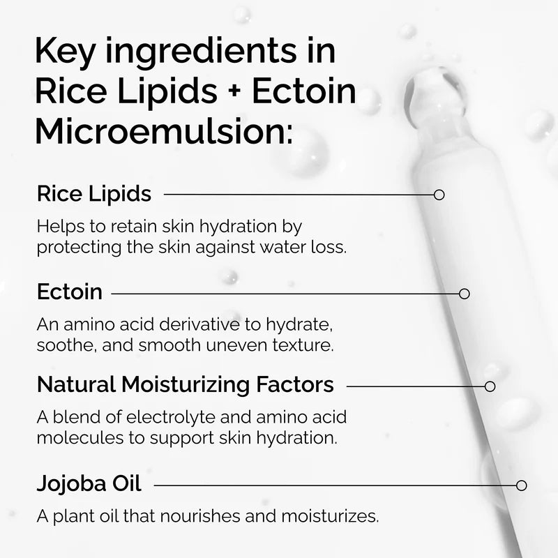 Rice Lipids Microemulsion + Ectoin